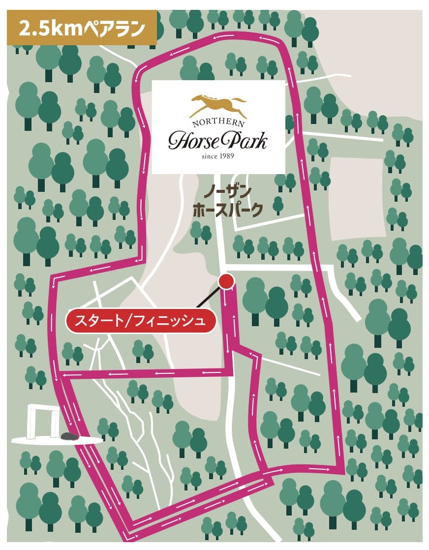 コースマップ ペアラン